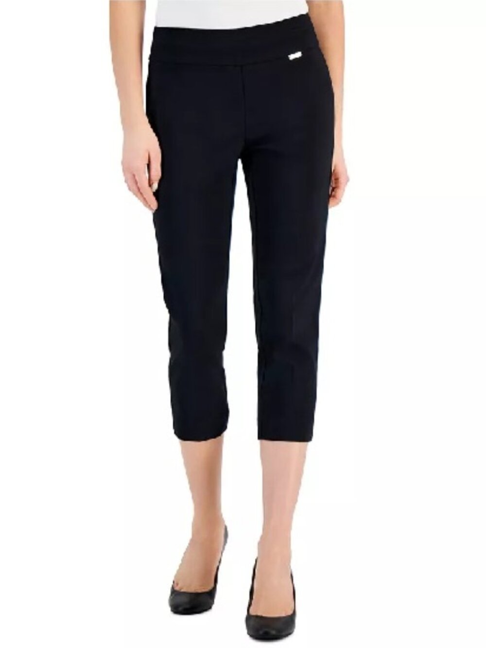 🇨🇦 INC International Concepts Bengaline Pull-On Capri Pants